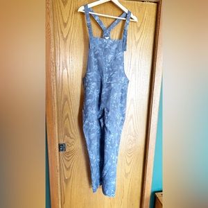 Aerie Floral Print Overalls